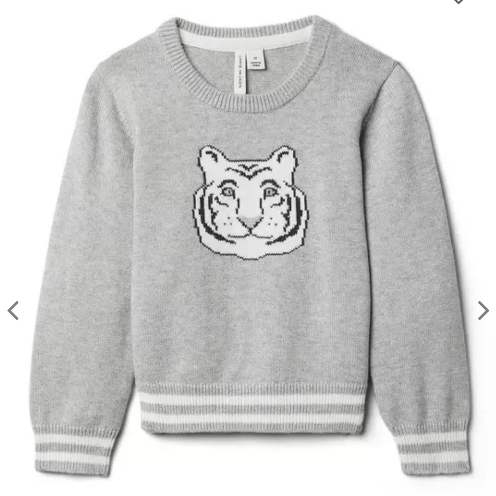 Janie and Jack Tiger Sweater